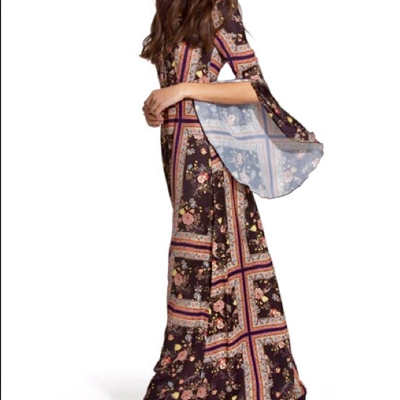 Miss Selfridge Dresses & Skirts - Anthropology Miss Selfridge BoHo Floral Maxi Dress